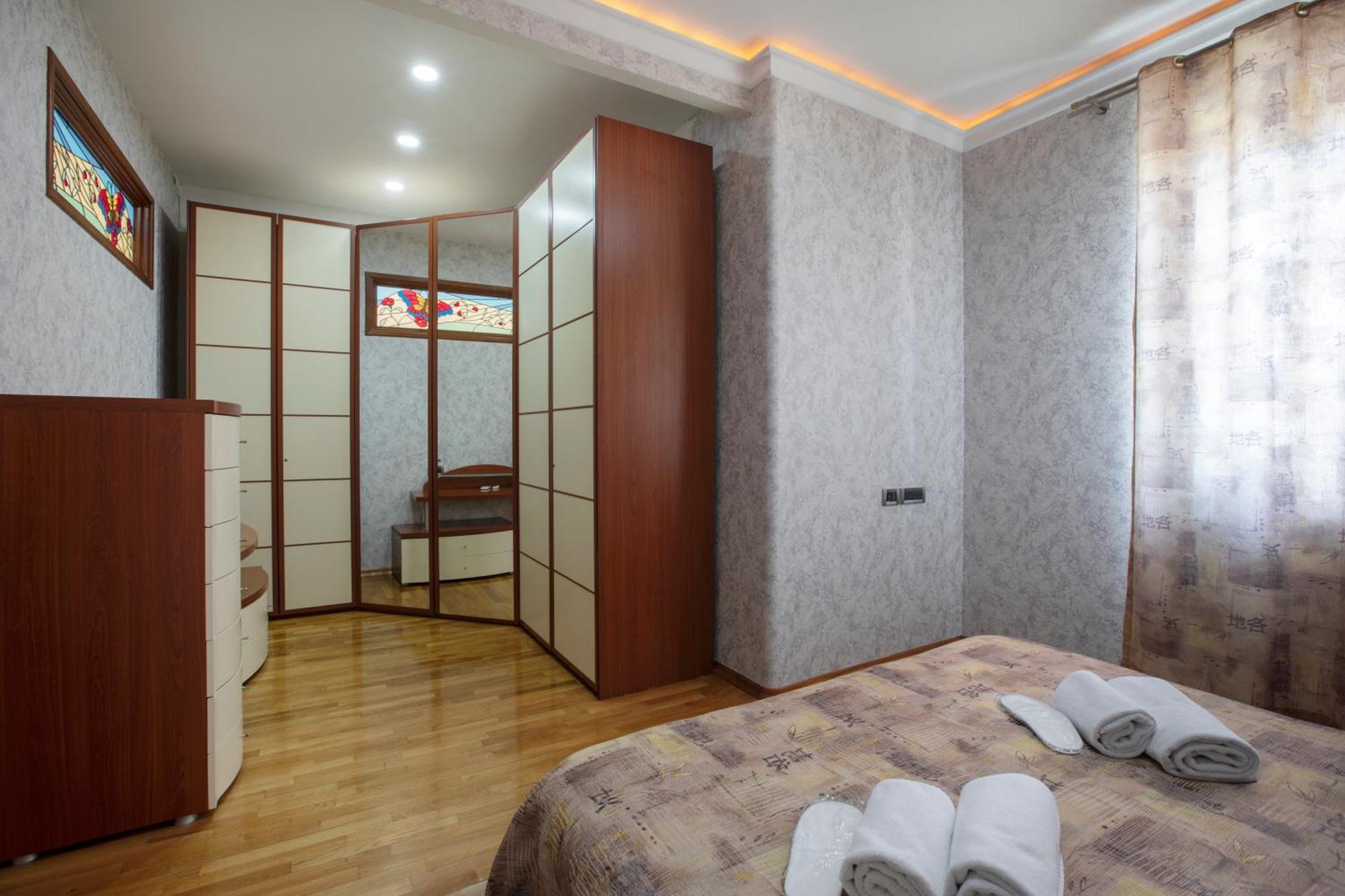 Leyla Apartmens 1 Apart otel Bakü Oda fotoğraf