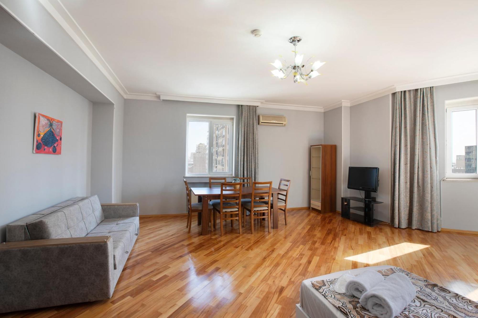 Leyla Apartmens 1 Apart otel Bakü Oda fotoğraf